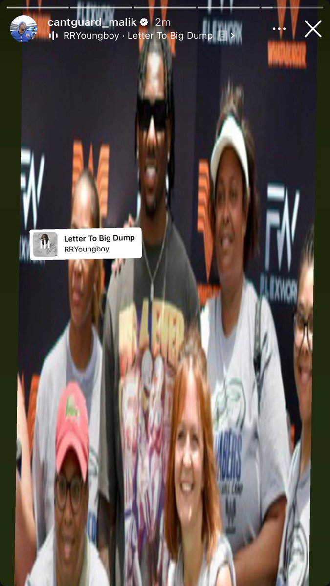 TERRABTRACYJR's tweet image. Malik Nabers Instagram Story 🤯