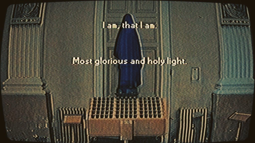 DanInFiction's tweet image. Thanks to everyone who&apos;s checked out EVALUATION so far. 

For those who haven&apos;t played, not to worry - Salvation is just a few clicks away ✝️

Get the emulated program banned by the Vatican for FREE right here:
toothandclaw.itch.io/evaluation

#gamedev #HorrorGames
