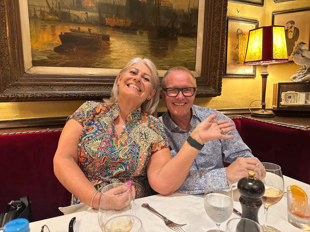 So the 60th birthday continues and the husband booked <a href="/RulesRestaurant/">Rules Restaurant</a>  and the James Bond table that was in a scene from the Spectre film. Go there you will not be disappointed 👍 I am a lucky lady - so the husband tells me 🤣🤣🤣