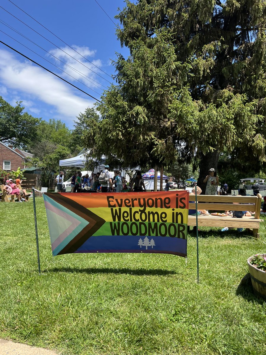 Enjoyed a glorious afternoon visiting with my wonderful constituents &amp; listening to awesome music at WOODMOORstock. Lots of federal workers here hanging tough through a dark time—they’ll still be contributing to America long after Elon Musk &amp; Donald Trump have been sent packing.