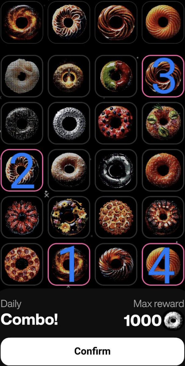 Kei_Cryptoo's tweet image. 🍩 Donot Daily Combo (June 7) 🍩

🔹 Combo:
18 - 9 - 4 - 20

🎁 Haven’t joined Donot yet?
👉 t.me/donot/game?sta…
(Blum-supported project!)

#Donot #p2e #Crypto #KeiDaily #DonotDaily #Web3 #DonotCombo #donotdailycombo #Donotanswers @giverep @0xmediaco