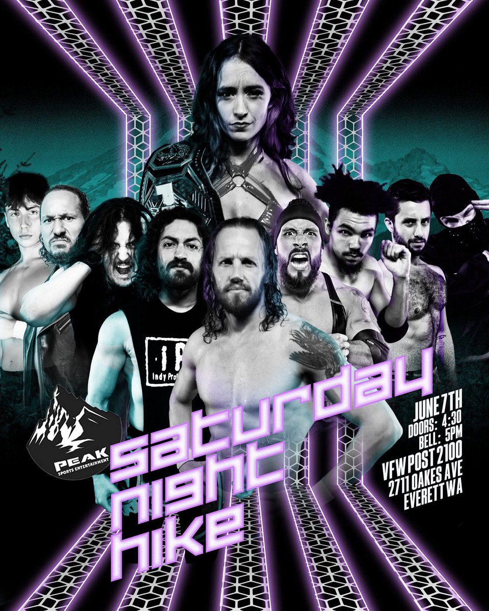 Charlie Short (@sureshotlynch) on Twitter photo Tickets for TONIGHT’S (6/7) <a href="/PeakSportsPNW/">Peak Sports Entertainment</a> event will be available at the door at 4:30pm, with the action starting at 5!
#PeakSportsPNW #DRGNPLEX Tickets for TONIGHT’S (6/7) <a href="/PeakSportsPNW/">Peak Sports Entertainment</a> event will be available at the door at 4:30pm, with the action starting at 5!
#PeakSportsPNW #DRGNPLEX