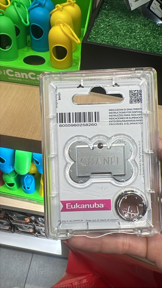 Datazo: si comprás en Nutrican comida de <a href="/EukanubaAr/">Eukanuba Argentina</a> te dan una chapita grabada con el nombre de tu mascota ❤️ 🐕 🐶