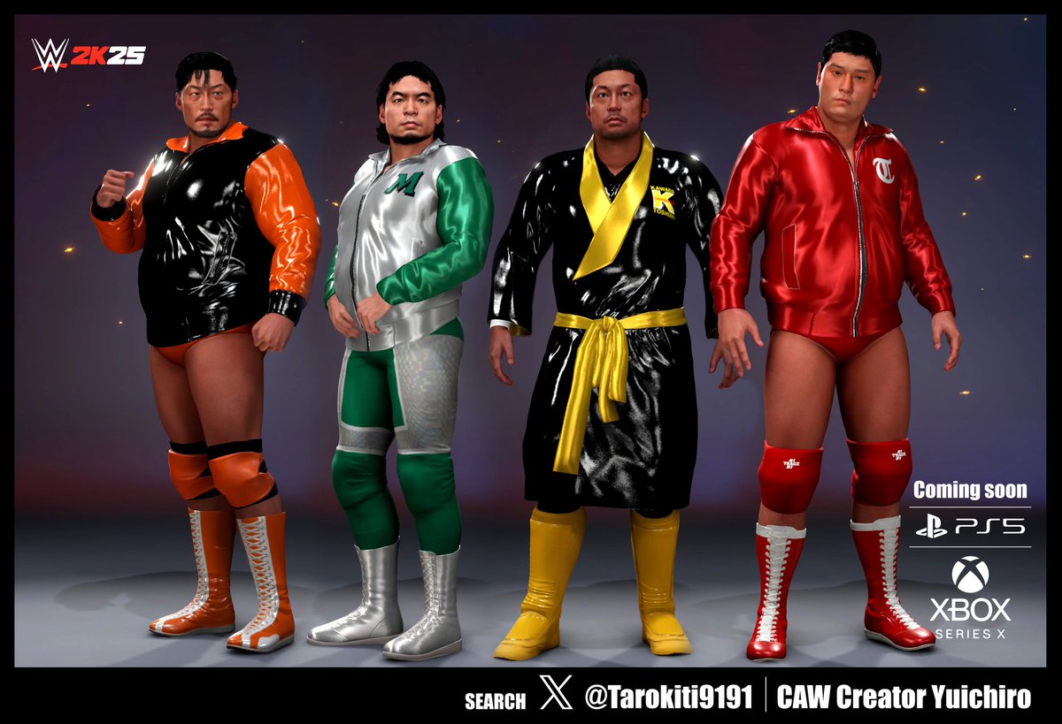 CAW Creator Yuichiro デザイナーがレスラーを作る部屋 on X