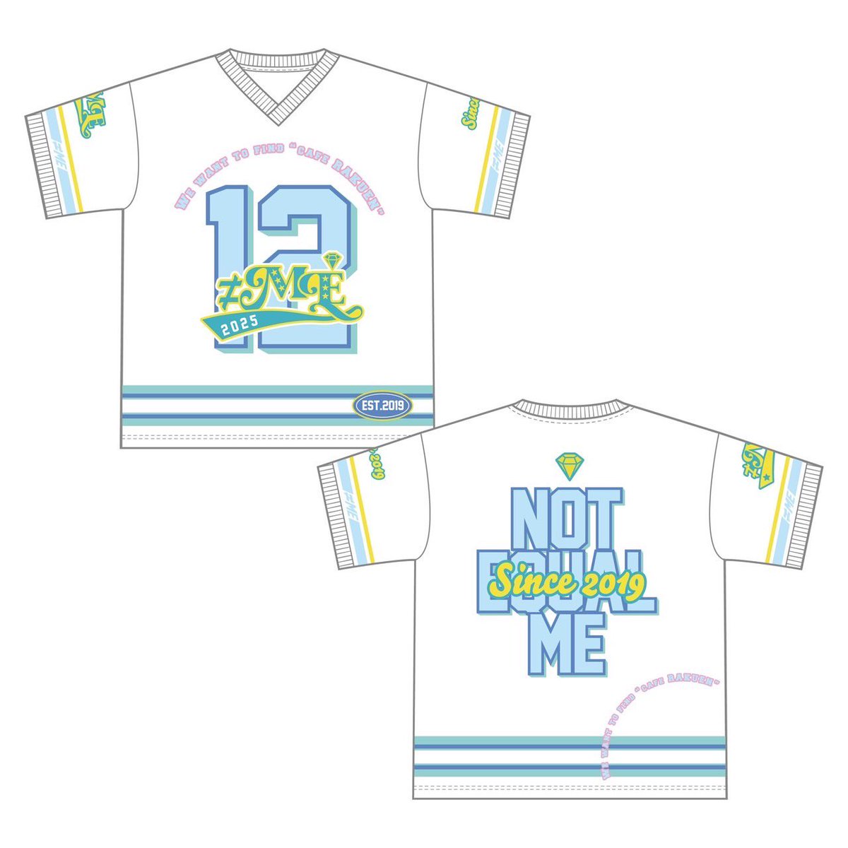 ノイミー全国ツアー2025 ユニフォームTシャツは #オサレカンパニー が
