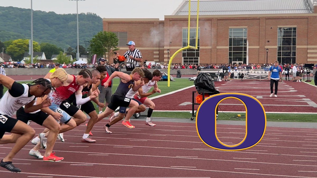 Caeden Oppold 6th place in the 100!