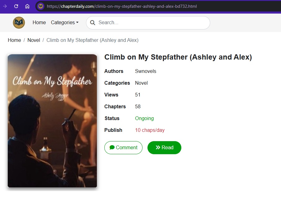 Climb on My Stepfather novel Ashley and Alex read online Free PDF:
-> Read: chapterdaily.com/climb-on-my-st…
