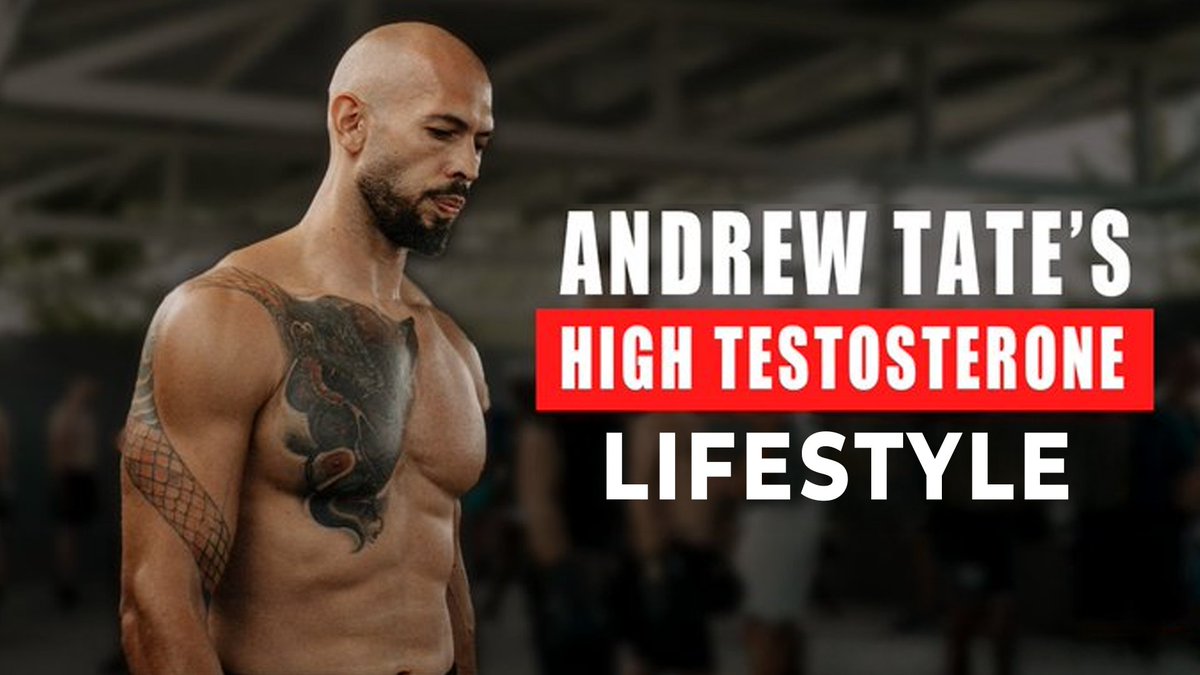 getfireblood's tweet photo. Andrew Tate once said:

"You do not need rest days, don't listen to this garbage. You should train 7 days a week."

At 38, he has record-breaking Testosterone levels and strength

The entire world accused him of steroids

🧵This is Andrew Tate's 7 Unorthodox Fitness Secrets https://t.co/YeoEJ1Bz4h