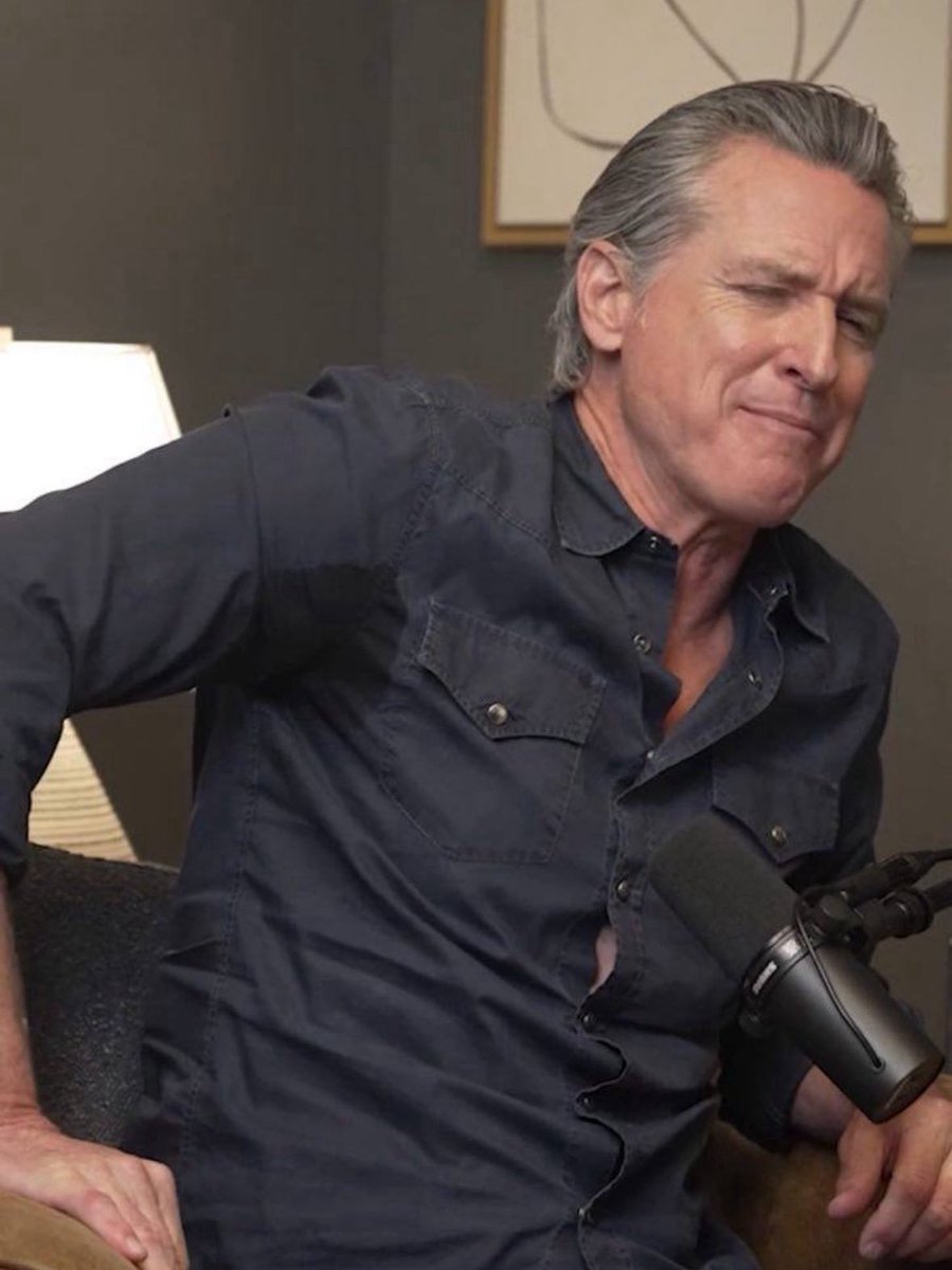 What's the first thing that comes to mind when you see Governor Gavin Newsom?