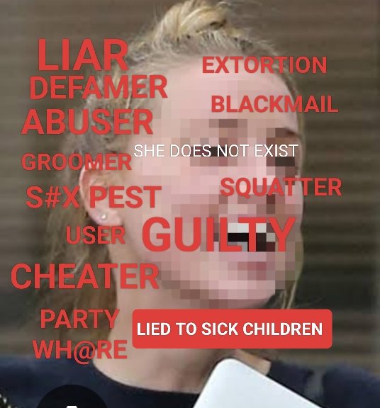 Just a reminder for all those still carrying the torch for a vindictive, malicious, abusive liar . SHE IS FINISHED , SHE DOESN'T EXIST ... However... #JohnnyDeppIsLoved #johnnydeppkeepswinning , #johnnydeppwon