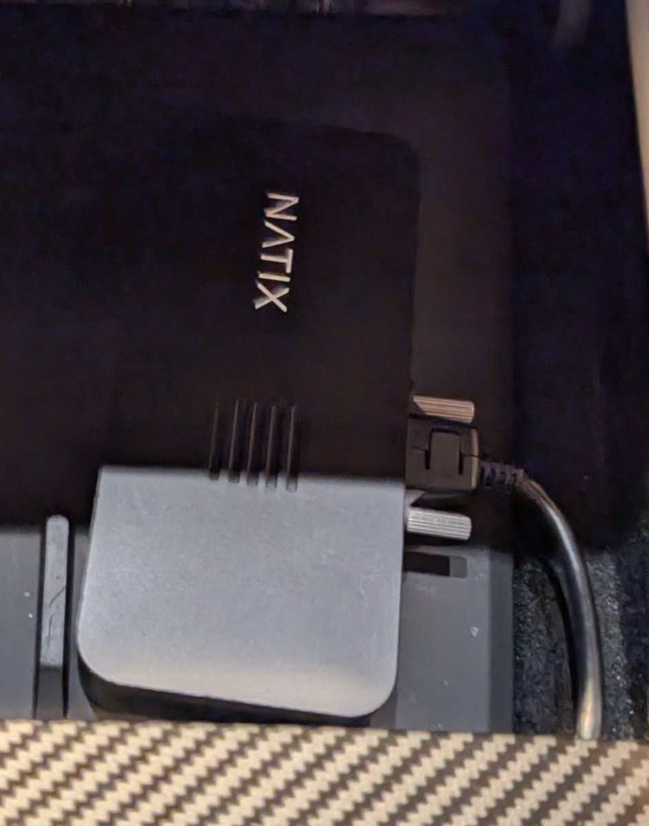 My Tesla is now a data powerhouse with VX360! This device integrates seamlessly, providing easily accessible &amp; comprehensive camera clips while contributing to AI driving apps and earning $NATIX on every trip. Powering the future of mapping! <a href="/NATIXNetwork/">NATIX Network</a> #VX360