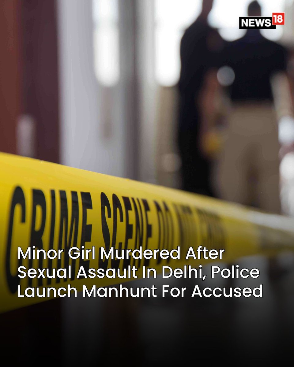 CNNnews18's tweet photo. A minor girl was allegedly sexually assaulted and killed in the national capital, officials said on Sunday.

#Crime #Delhi #SexualAssaulted 

https://t.co/seZGWp6qZV https://t.co/gihEVVfbhI