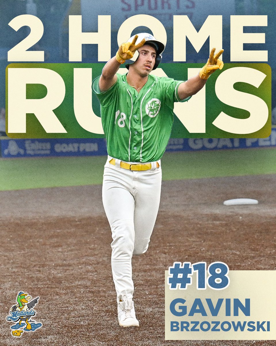 🫢 <a href="/BrzozowskiGavin/">Gavin Brzozowski</a> was unstoppable tonight ‼️
↳ 4 XBH | 2 HR | 6 RBI