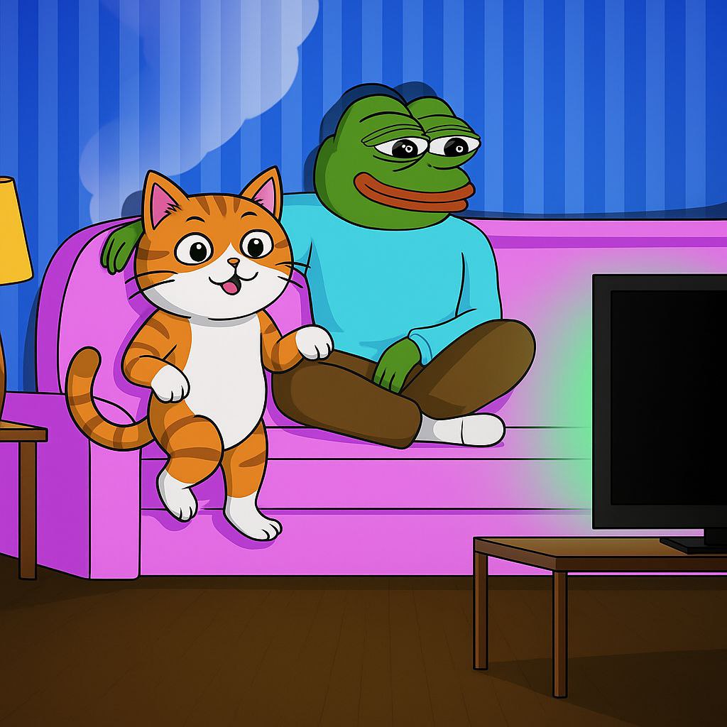 The purrfect companion to watch some fight night with.