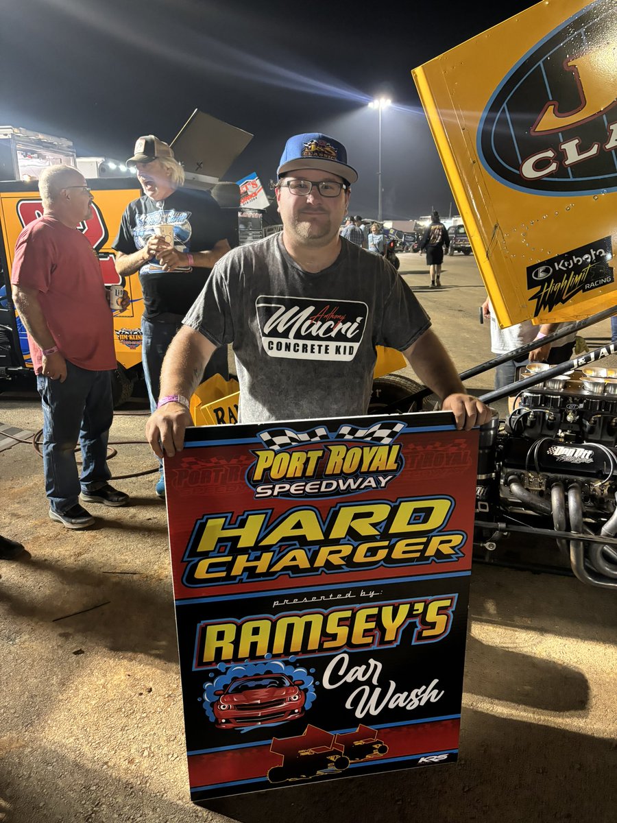 Port Royal Speedway #SpeedPalace (@portroyalspdway) on Twitter photo Doug Hammaker Racing is tonight’s Ramsey’s Car Wash Hard Charger for his 18th to 7th run! Doug Hammaker Racing is tonight’s Ramsey’s Car Wash Hard Charger for his 18th to 7th run!