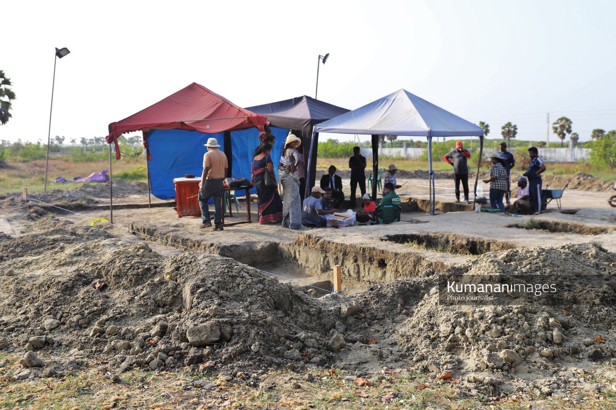 SriLankaTweet's tweet photo. 19 human skeletons recovered from suspected mass grave in Chemmani, Jaffna. Excavation work ends for now; next phase begins June 26.
#SriLanka #LKA #ChemmaniMassGrave #Chemmani #Jaffna #HumanRights
Amnesty urges 🇱🇰 to ensure transparency, protect the site, and allocate resources to deliver truth & justice.

https://t.co/Bd9lg6MV20 
Image @kumanan93