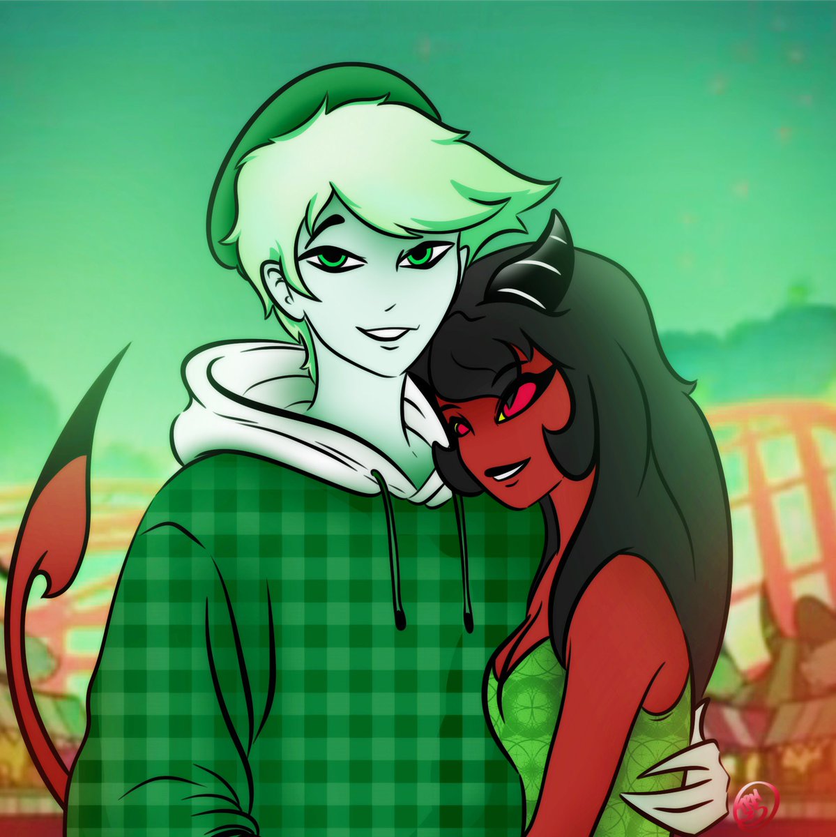 DesignsTrh's tweet image. Shoutout to @Parapa1911 for being the most patient and understanding person while I had a lot going on!
#Hellaverse #HelluvaBossFanart #HazbinHotelFanart #fyp #thankyou