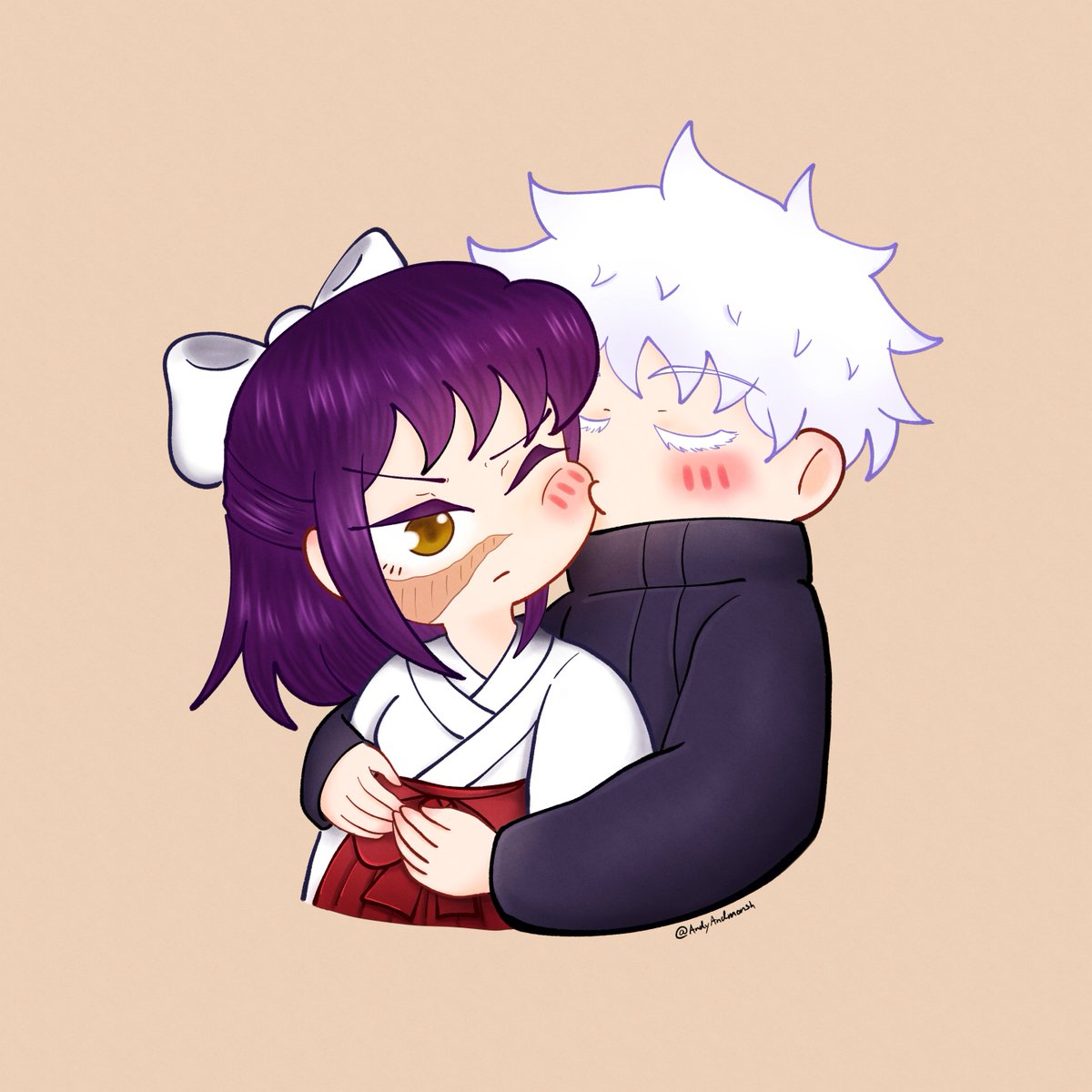 Mochi 😋 *nom nom nom*

#satohime #gouta #gojohime #五歌 #โกะอุตะ #고죠우타 #ioriutahime #GojoSatoru