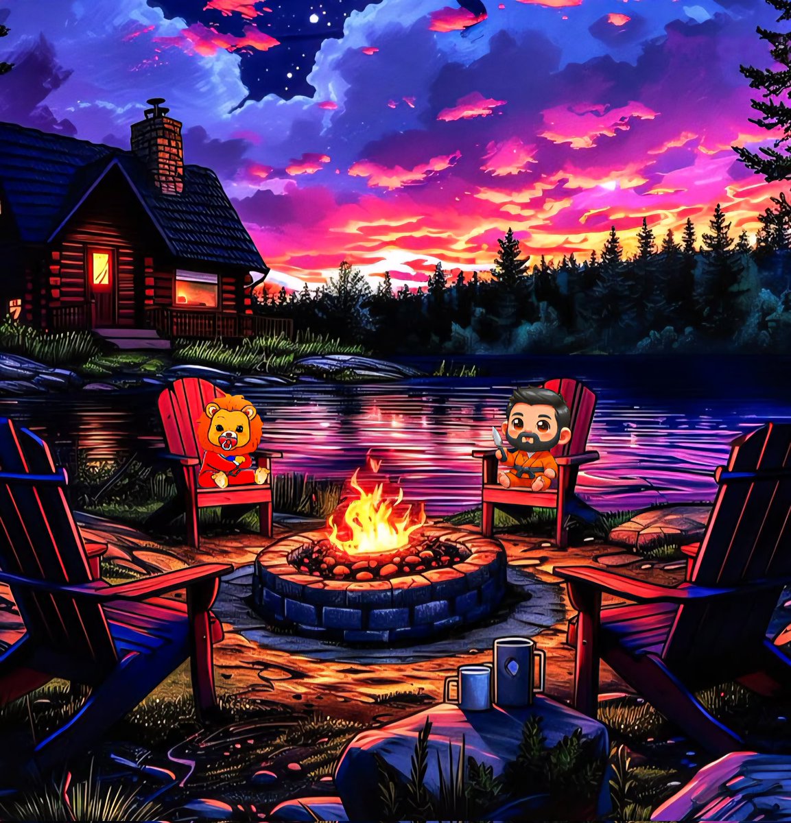 <a href="/Babycryptocom/">BabyCRO</a> <a href="/RyoshiBaby/">BabyRyoshi</a> Just relaxing after a hard day of building on the blockchain! 🔥🔥🔥🚀🚀