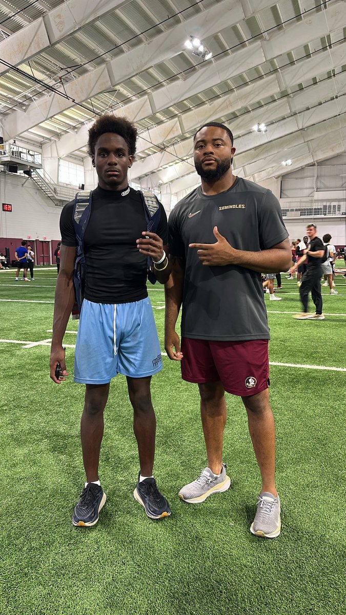 Zion Vilma (@zion_vilma) on Twitter photo Thanks to <a href="/FSUFootball/">FSU Football</a> for the opportunity to BLURR 💨 the competition <a href="/_DJDaniels/">DJ Daniels</a> <a href="/Coach_Norvell/">Mike Norvell</a> <a href="/ChuckCantor/">Chuck Cantor</a> <a href="/BulldogFB561/">DJGHS Football</a> <a href="/CoachMarciante1/">Coach Tommy Marciante</a> <a href="/BallCoach5325/">Brandon Walker</a> Thanks to <a href="/FSUFootball/">FSU Football</a> for the opportunity to BLURR 💨 the competition <a href="/_DJDaniels/">DJ Daniels</a> <a href="/Coach_Norvell/">Mike Norvell</a> <a href="/ChuckCantor/">Chuck Cantor</a> <a href="/BulldogFB561/">DJGHS Football</a> <a href="/CoachMarciante1/">Coach Tommy Marciante</a> <a href="/BallCoach5325/">Brandon Walker</a>
