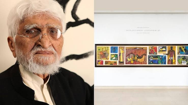 ⛳ HJS demands ban on auction of M F Husain’s controversial paintings.!

🛍️ 25 more of his paintings controversial artist M F Husain, who painted the painting are being auctioned at the ‘Pundole Art Gallery’ at Hamilton House, Mumbai on June 12,  2025
#Stop_Husain_Art_Auction