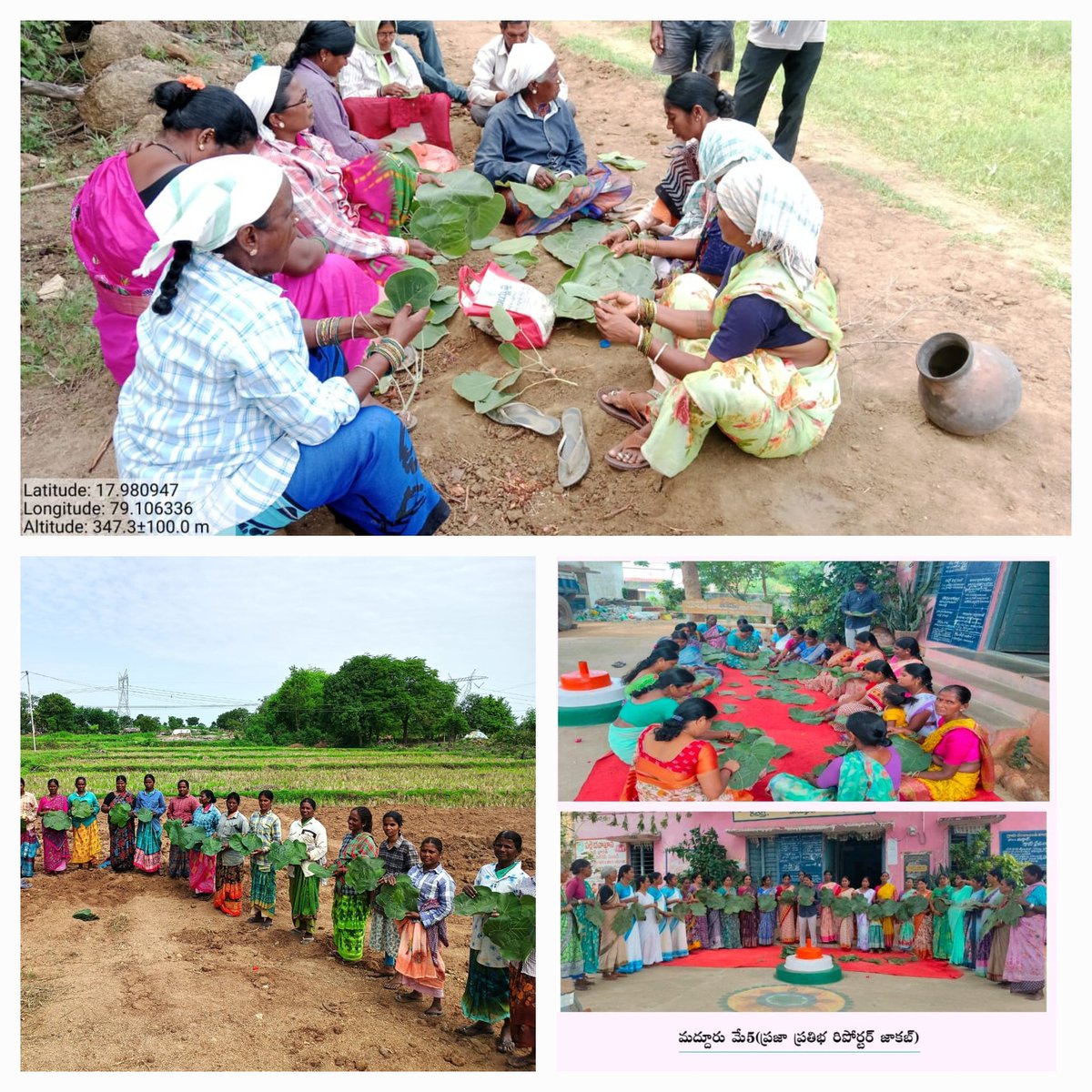 swachhasiddipet's tweet photo. Systematic, sustainable, and successful!
Under the leadership of District Collector -Gram Panchayats led the way from crafting leaf plates to delivering zero-waste meals during #KisanMela, Husband.
A proud moment for Eco friendly initiative.!
#NoPlastic #GreenEvents https://t.co/xtqfGqOF4m
