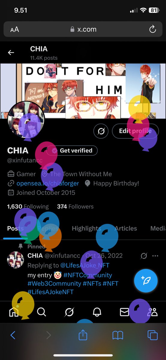 CHIA (@xinfutancc) / Posts / X