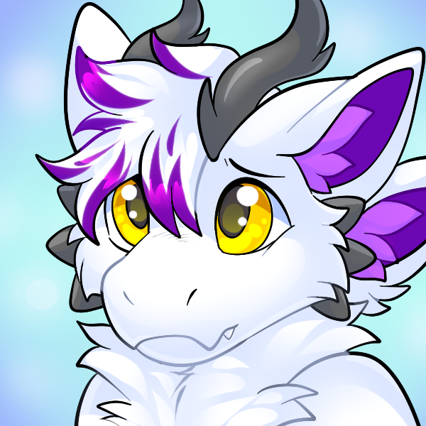 [Comm] cute dragon giving puppy-eyes !