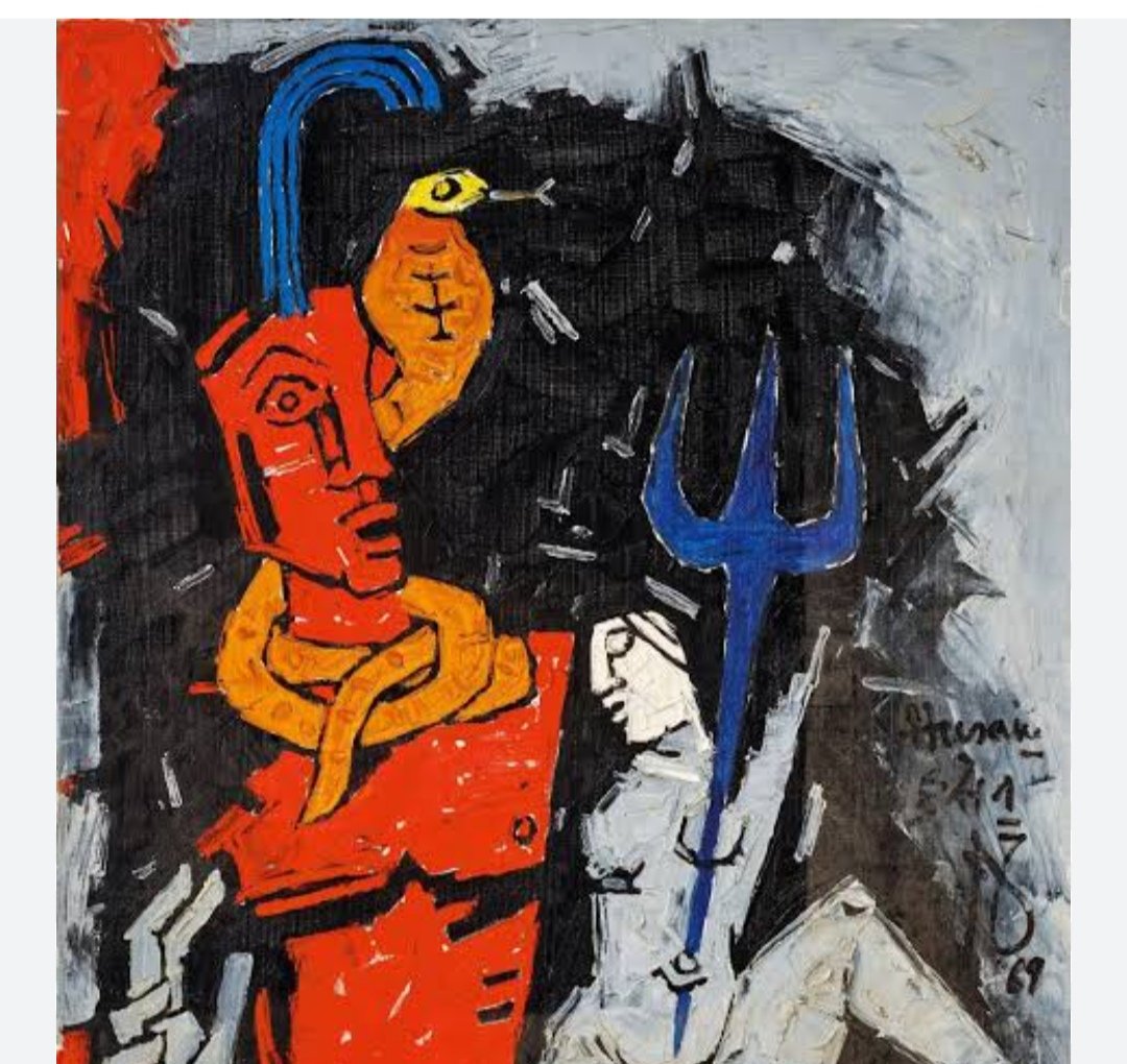हिंदू देवी देवताओ और भारतमाता के नग्न और अश्लील चित्र बनाने वाले चित्रकार एम.एफ. हुसैन के 25 पेंटिंग्स की नीलामी 12 जून को मुंबई के हैमिल्टन हाउस स्थित पंडोल आर्टगैलरी मेहोनेवाली है ऐसे विकृत चित्रकार के पेंटिंग्स की निलामी को रोकना हम सभी का कर्तव्य है ।
#Stop_Husain_Art_Auction