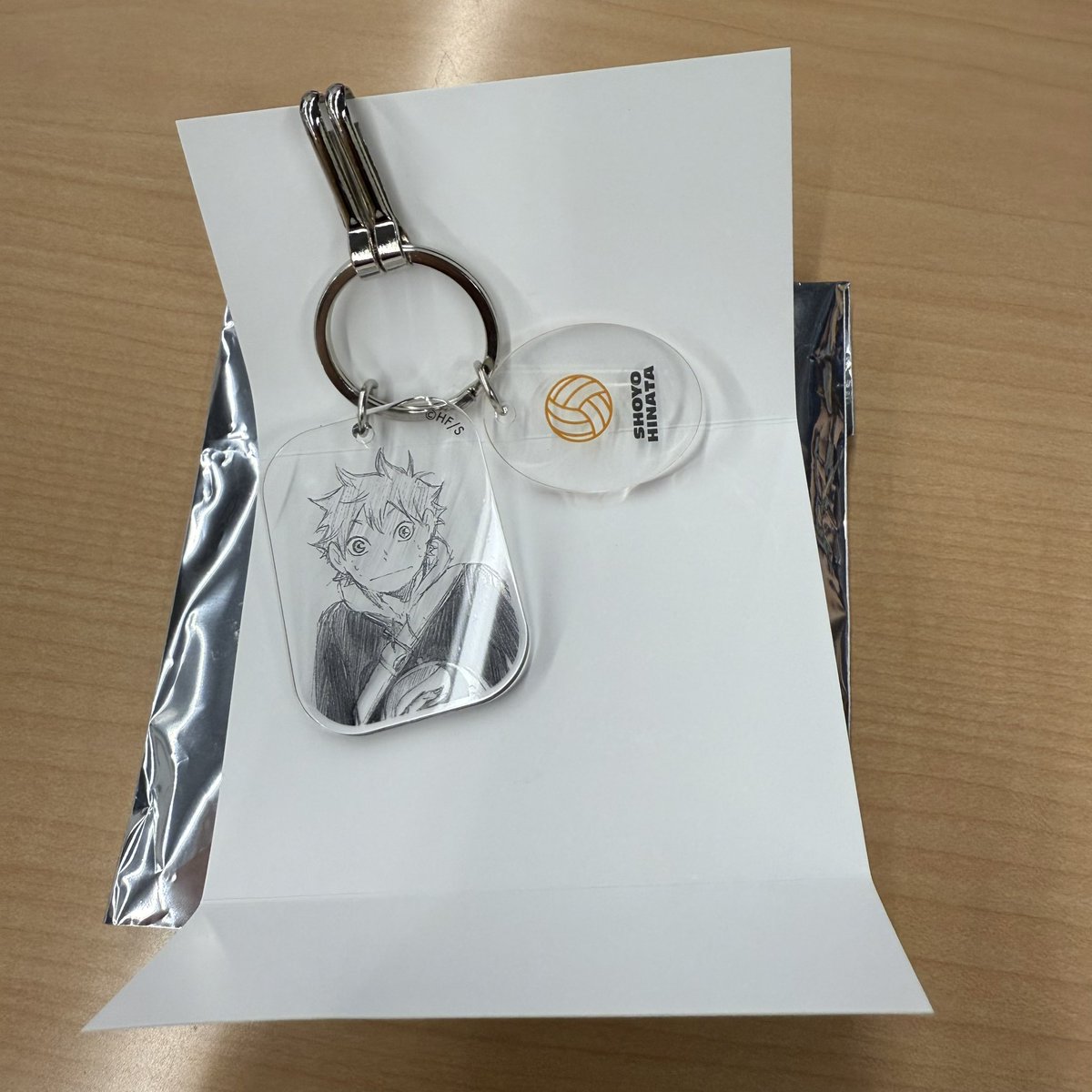 【交換】ハイキュー クリアベースキーホルダー クリアベース キーホルダー ファンパーク fanpark るんるんバザール 

譲→日向

求→影山

本日現地手渡しのみ　よろしくお願いします。