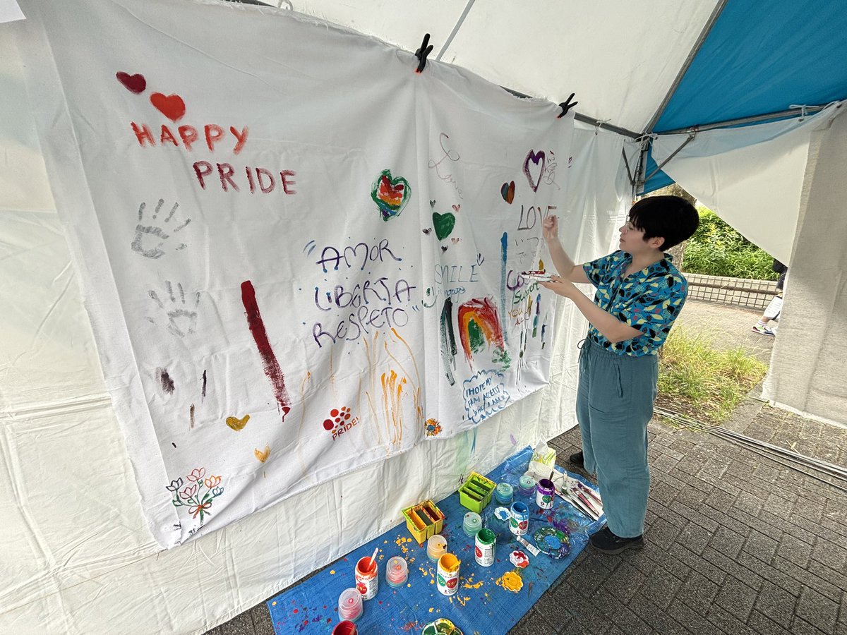 npojash's tweet image. 皆さん、楽しんでくれてます！

#TokyoPride2025 
#pridemonth2025 
#JASH