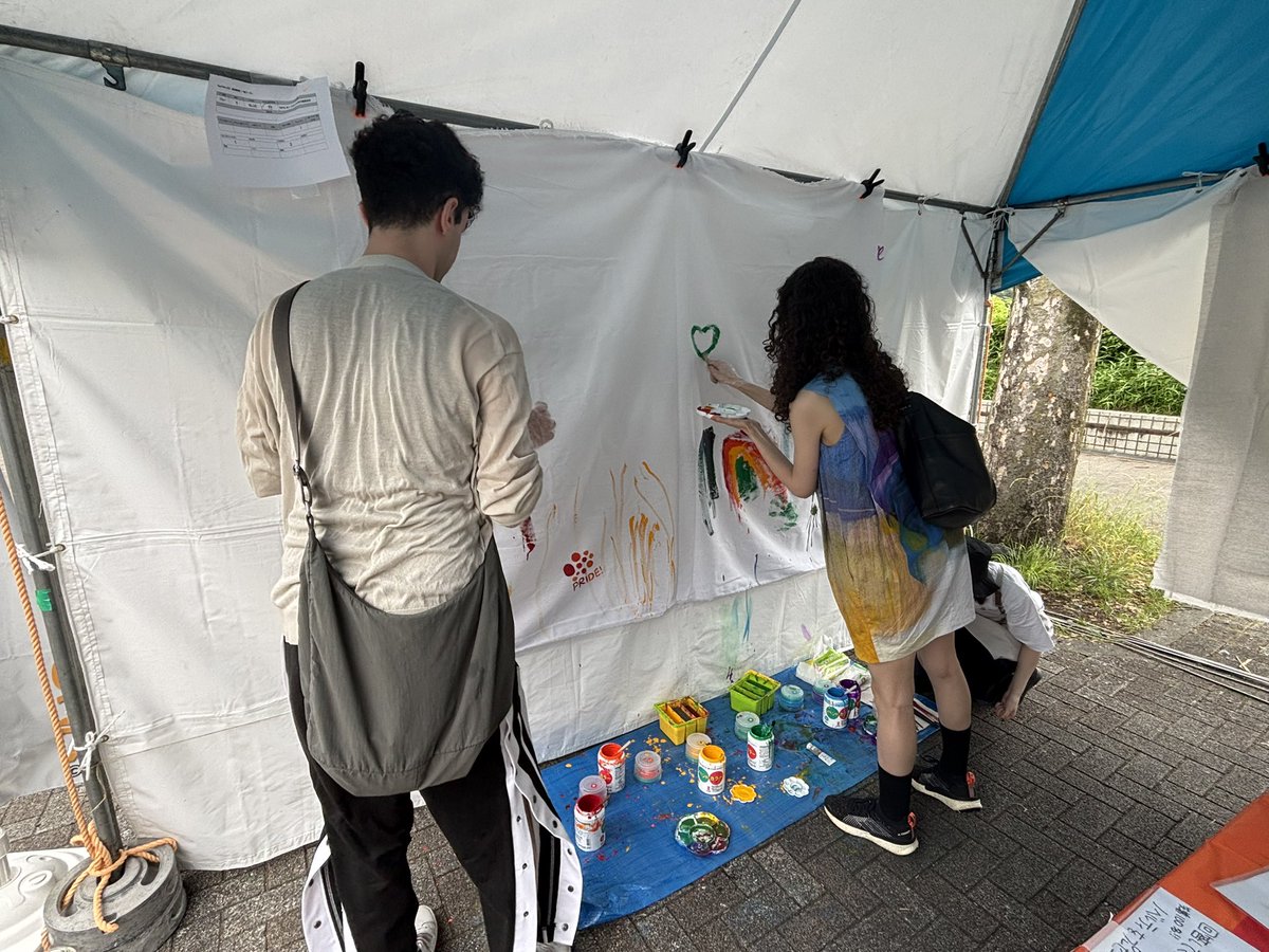 npojash's tweet image. 皆さん、楽しんでくれてます！

#TokyoPride2025 
#pridemonth2025 
#JASH
