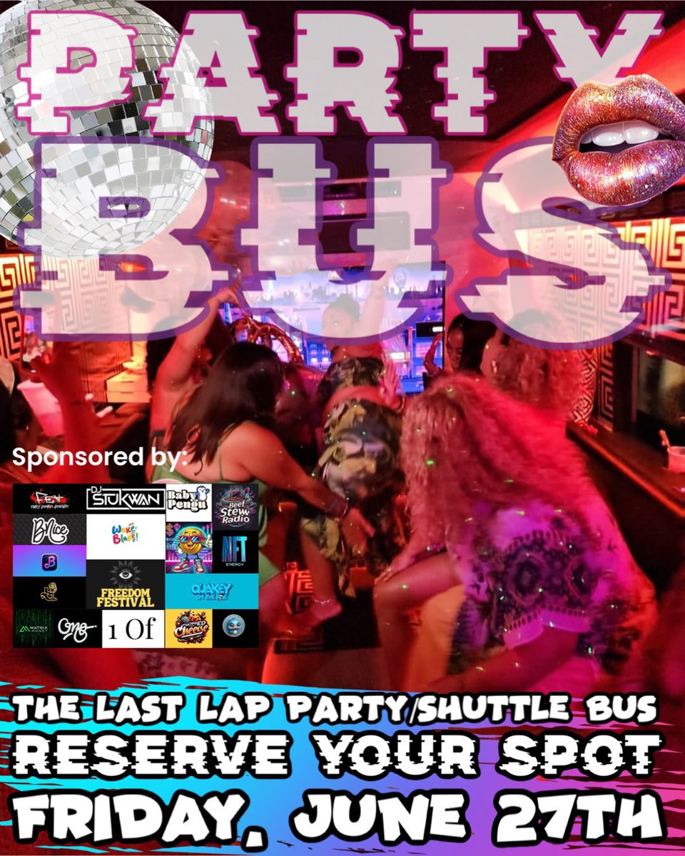 Posh link for the party bus loading…….<a href="/web3birthedus/">annftproject</a> 

You counting down to June 27th.