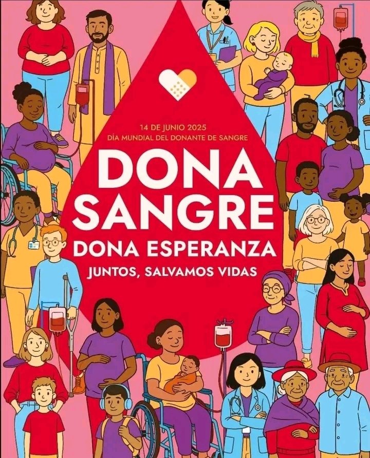 Donar sangre es un acto sumamente sensible, humano y de infinito amor. Es necesario unirnos para fortalecer este importante programa que salva vidas. #CubaEsSalud <a href="/DiazCanelB/">Miguel Díaz-Canel Bermúdez</a> <a href="/DrRobertoMOjeda/">Dr. Roberto Morales Ojeda</a> <a href="/MMarreroCruz/">Manuel Marrero Cruz</a> <a href="/EdMartDiaz/">Eduardo Martínez Díaz</a> <a href="/MINSAPCuba/">Ministerio de Salud Pública de Cuba</a> <a href="/japortalmiranda/">José Angel Portal Miranda</a> <a href="/TaniaMCruzHdez/">Dra.Tania Margarita Cruz Hernández</a> <a href="/PartidoPCC/">Partido Comunista de Cuba</a>