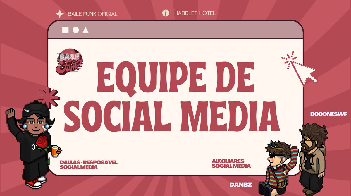 bailefunkofc's tweet image. A Baile Funk tá de cara nova nas redes! 🫣🔥  

Chegou a nova equipe de social media, trazendo sangue novo, ideias insanas e muito amor pelo movimento.🤩 
Esperem por conteúdos mais criativos, variedade de interações e aquela representatividade que o funk merece! 🤓