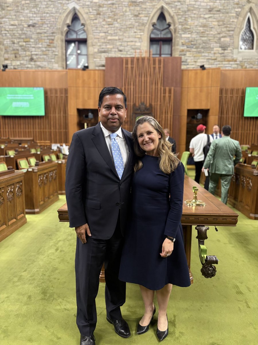 therealmrbench's tweet image. Who is more incompetent at their job as Minister in the Liberal Party?

Chrystia Freeland 
Or
Gary Anandasangaree