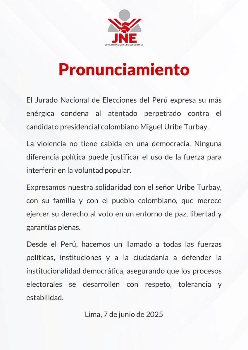 JNE Perú tweet media