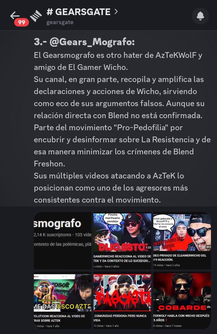 EL GEARSMOGRAFO ⚙️ tweet media