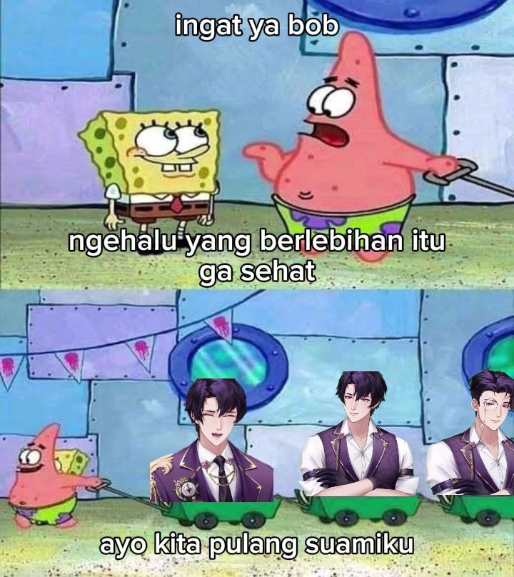 jangan halu terus ya tolong