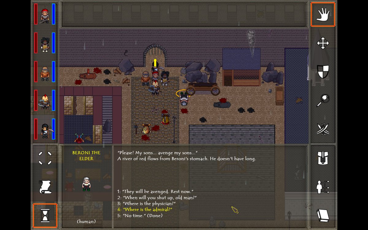 #Warlordocracy Ch.5 is out and the main story is finished. Gonna playtest all summer, then leave early access in Aug. Then Ch.6 will be set 25 years later, but I'm not gonna wait 25 years like David Lynch.

store.steampowered.com/app/2498140/Wa…

#indiegame #indiegames #indiegaming #crpg #rpg