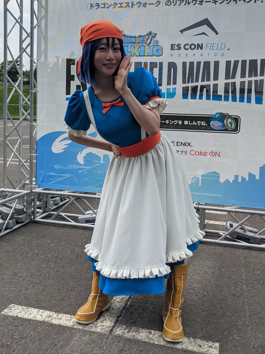 N_ASHITAKA's tweet image. リアルウォーク画像
もういっちょ❤️
3勇者(@Yahiro_Mai )はこれ、ReWALKバージョンの装備だからね!👊
ご本人が「気付いて貰えない・・」って、しょげてたから言っとくね!💥
でも、王宮魔術士ちゃんが優勝なんだな〜🥰
#リアルウォーキングイベント