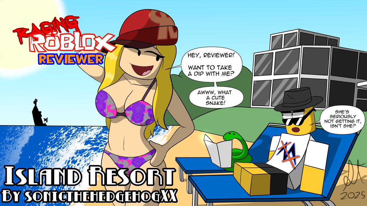 I decided to publish the work I did for XiaoXiaoMan on his Raging Roblox Reviewer videos. This includes the original ones I did after Patacorow's departure with some background for each of them.
imgur.com/a/XkGpPfi
#robloxart #ROBLOX #XiaoXiaoMan