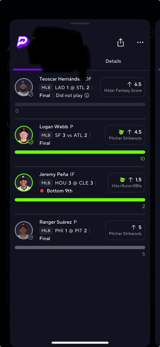 Another DUB for the good guys! Sucks that we got a DNP and a push but a win is a win. Late slate picks coming soon🔥

#prizepicksmlb #Prizepickswinning #GIVEAWAY