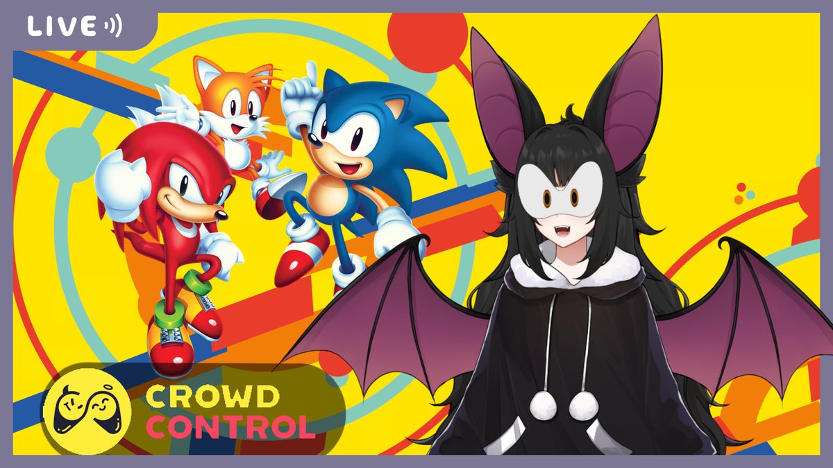 Stream is on ! Starting in 15 minutes: Sonic Mania + Crowd Control ! 
Basically viewers will have the ability to sabotage the playthrough (it's also my first time playing), let's see how this goes

twitch.tv/batatvideogames