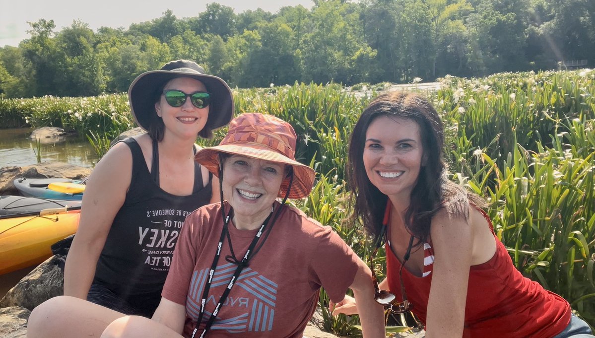 Two kayak trips into the lilies today. It’s been a perfect day.