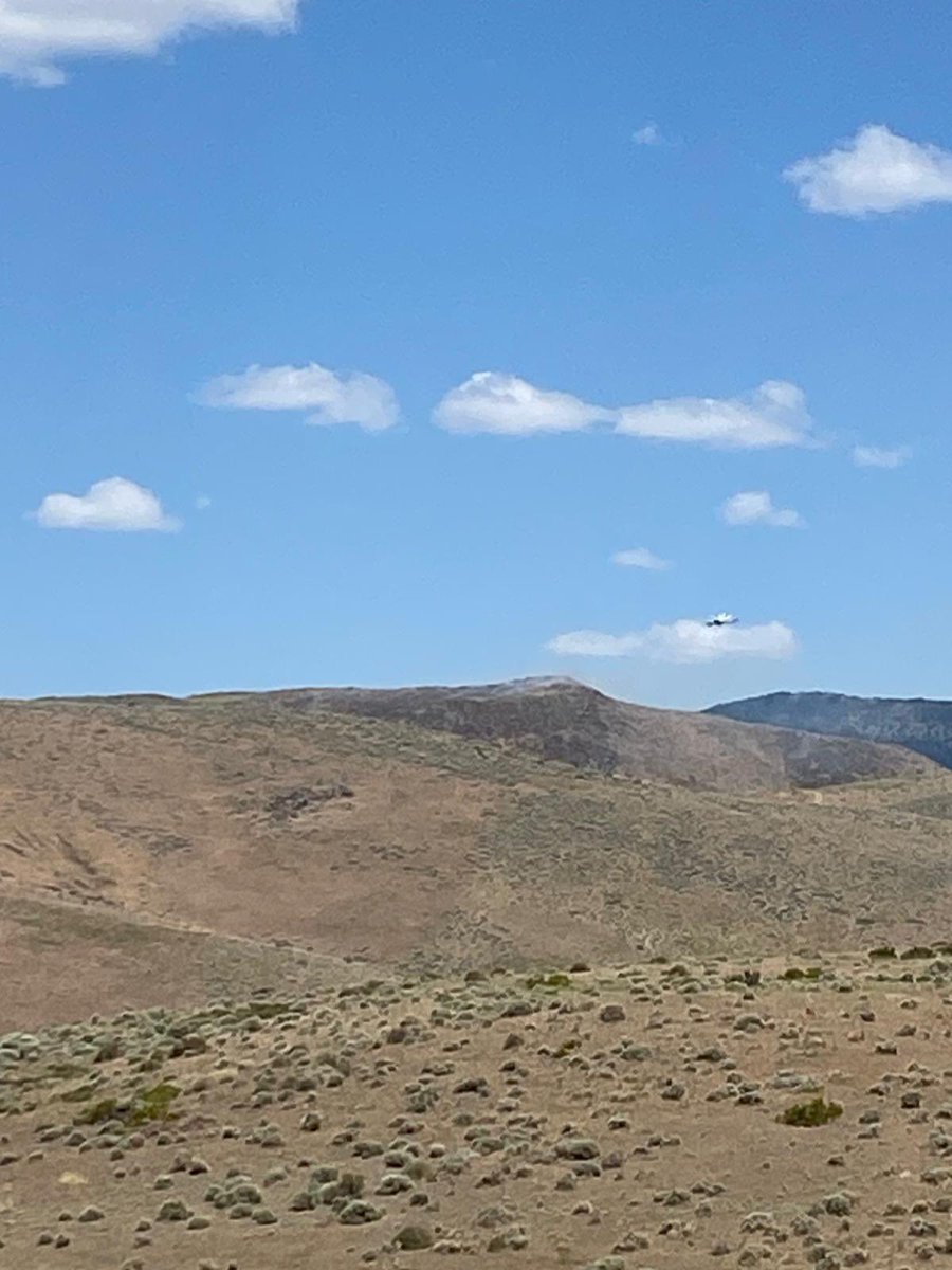 Truckee Meadows Fire & Rescue (@tmfpd) on Twitter photo โ ๏ธ#TMFR Crews responded to an approximate 2 acre brushfire in light fuels high in the hills west of Washoe Lake this afternoon. <a href="/blmnv/">Bureau of Land Management- Nevada</a> Crews also on scene. Good progress being made. No structures threatened, no injuries reported. Caused by target shooting. โ ๏ธ#TMFR Crews responded to an approximate 2 acre brushfire in light fuels high in the hills west of Washoe Lake this afternoon. <a href="/blmnv/">Bureau of Land Management- Nevada</a> Crews also on scene. Good progress being made. No structures threatened, no injuries reported. Caused by target shooting.