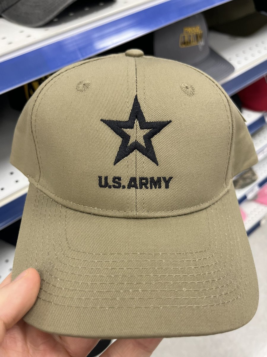 jermschli's tweet photo. Why does the US Army sell hats that are made in China at Exchanges… The US Army should sell hats at the Exchanges that are made in America, not China!  @USArmy https://t.co/RMQfche3ww