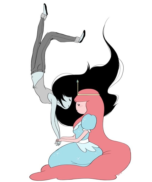 bubbline sketch by adventure time storyboard artist natasha allegri