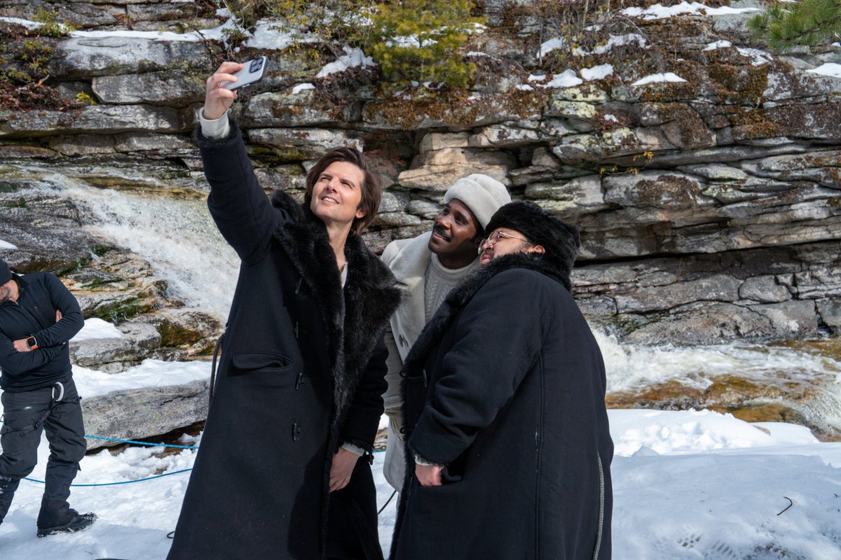 britt: freezing in the water

meanwhile adam: