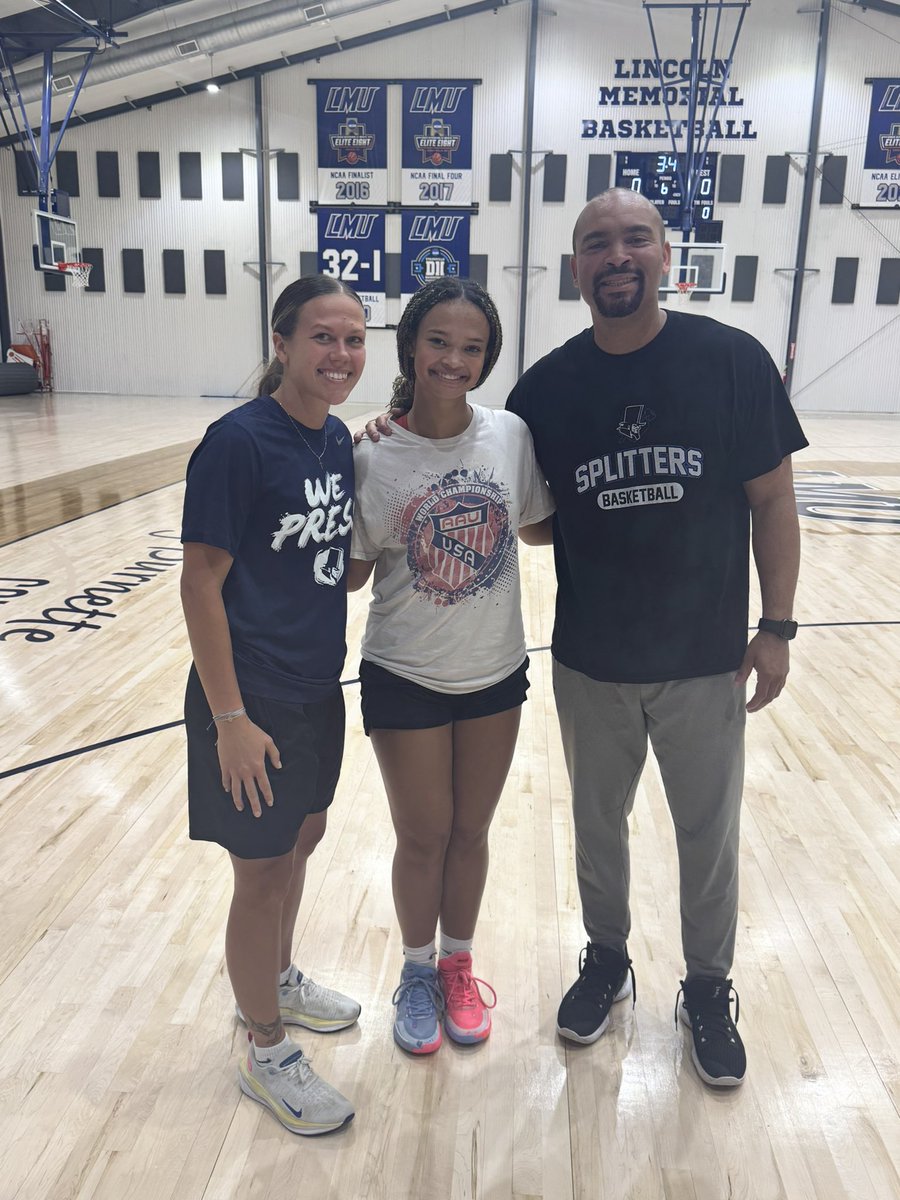 Cailyn Taylor (@taylorcailyn32) on Twitter photo Had a great day at <a href="/LMUWBasketball/">Lincoln Memorial WBB</a> elite camp! Thank you <a href="/coachdcarter5/">Devan Carter</a>, <a href="/IrelynnDavisson/">Irelynn Davisson</a>, <a href="/syd_wilson_/">Sydney Wilson</a>, and <a href="/_Keyannadspivey/">Keyanna Spivey</a> for the time and effort in helping us get better today! Had a great day at <a href="/LMUWBasketball/">Lincoln Memorial WBB</a> elite camp! Thank you <a href="/coachdcarter5/">Devan Carter</a>, <a href="/IrelynnDavisson/">Irelynn Davisson</a>, <a href="/syd_wilson_/">Sydney Wilson</a>, and <a href="/_Keyannadspivey/">Keyanna Spivey</a> for the time and effort in helping us get better today!